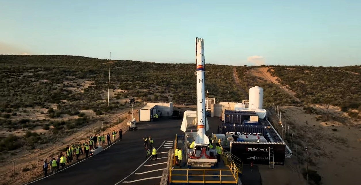 PLD Space de Elche realiza este sábado un nuevo intento de lanzamiento del cohete MIURA 1 PLD Space de Elche realiza este sábado un nuevo intento de lanzamiento del cohete MIURA 1