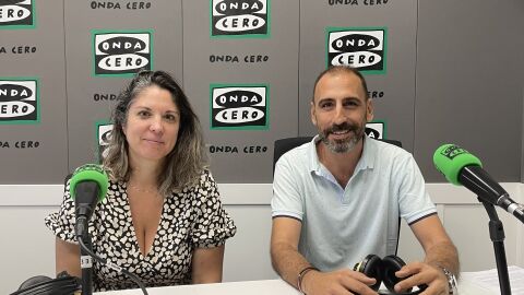 Manuel Casado y Carolina Fr&iacute;as, concejal y t&eacute;cnico municipal de patrimonio de l'Alf&agrave;s del Pi.
