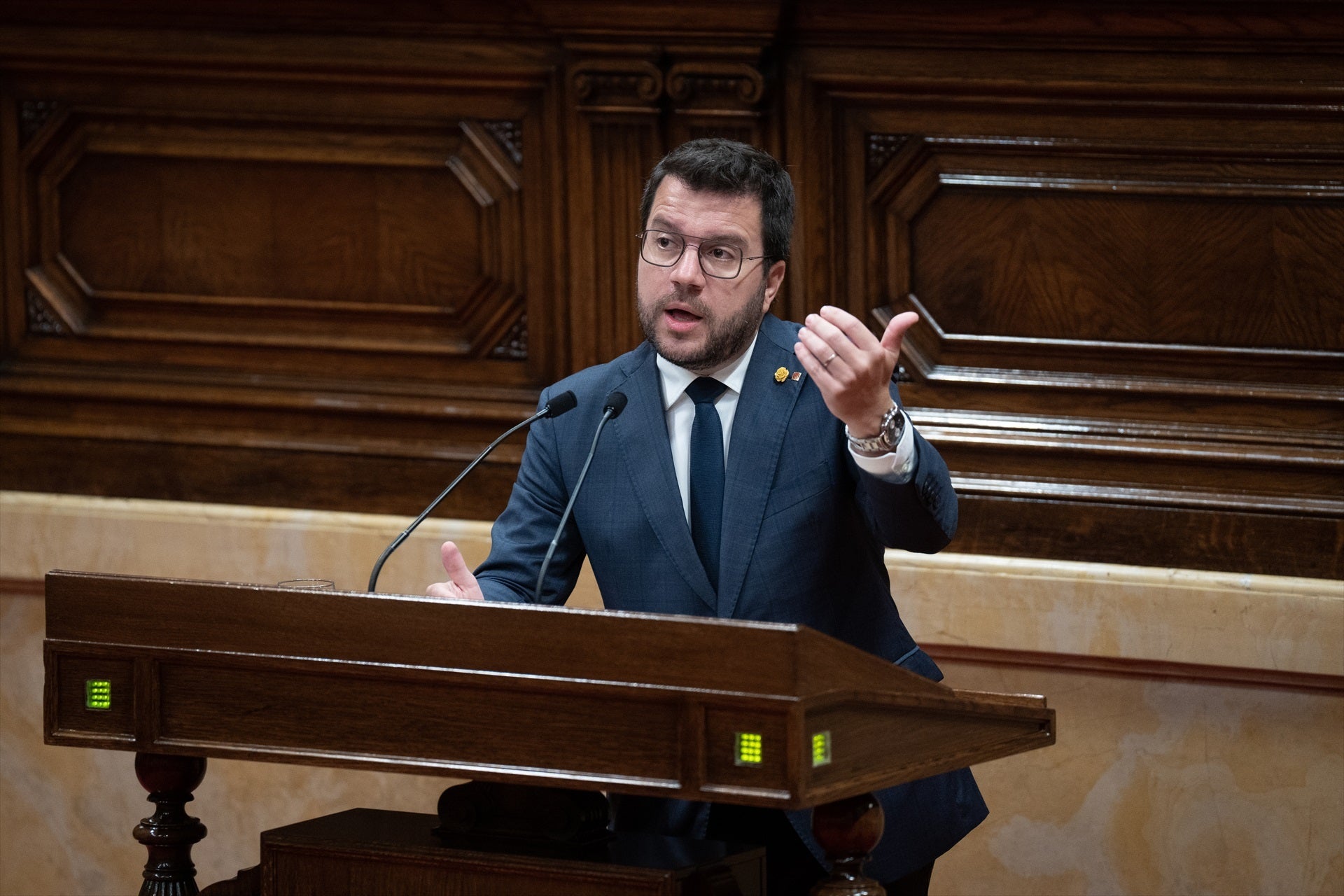 Aragonès afirma que "la amnistía es un hecho", a la espera de que Sumar presente su dictamen Aragonès afirma que "la amnistía es un hecho", a la espera de que Sumar presente su dictamen