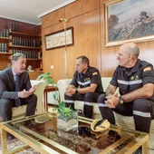 La UME valora con Tierraseca el papel en la región La UME valora con Tierraseca el papel en la región