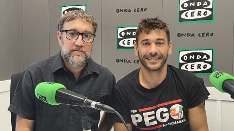 Claudio y Derek, del Ateneu Popular Les Casetes de la Vila Joiosa.