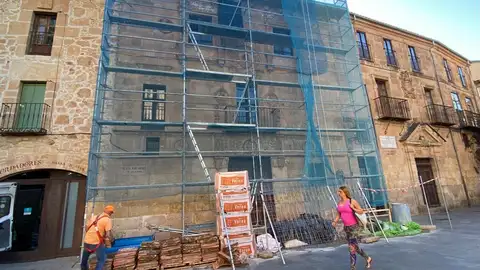 Preparativos para las obras en la Casa de las Muertes Preparativos para las obras en la Casa de las Muertes