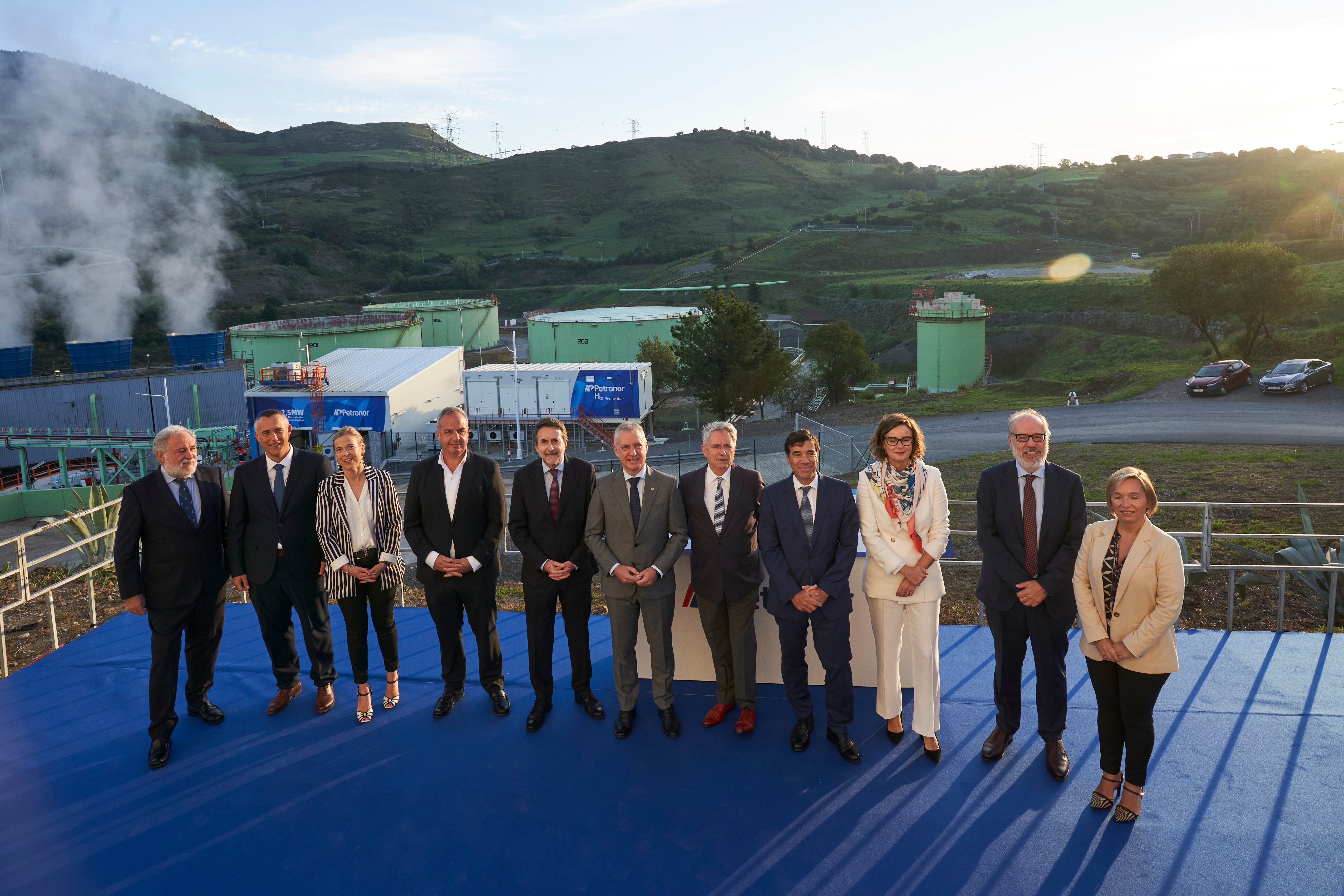 Comienza a funcionar el primer electrolizador de Euskadi Comienza a funcionar el primer electrolizador de Euskadi