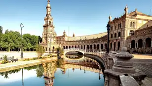 Imagen de archivo de la Plaza de España, Sevilla.