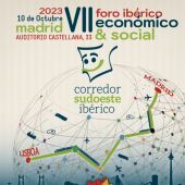 Cartel del VII Foro Corredor Sudoeste Ibérico