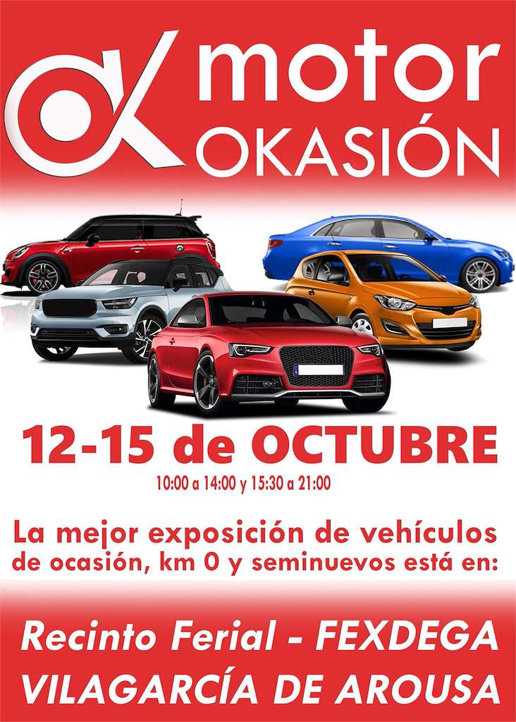 Más de Uno Pontevedra 09/10/2023 Motor con el Salón Okasión de Vilagarcía 2023 Más de Uno Pontevedra 09/10/2023 Motor con el Salón Okasión de Vilagarcía 2023
