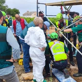 Pozo donde la Guardia Civil encontró los restos de uno de los empresarios desaparecido Pozo donde la Guardia Civil encontró los restos de uno de los empresarios desaparecido