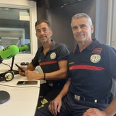 Medardo Tudela, jefe de Bomberos de Marbella y el sargento José María Tocino Medardo Tudela, jefe de Bomberos de Marbella y el sargento José María Tocino
