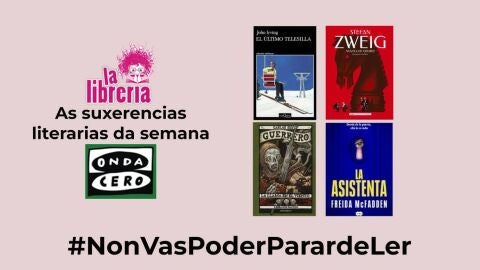 As suxerencias literarias de La Librer&iacute;a CyC 11-10-2023