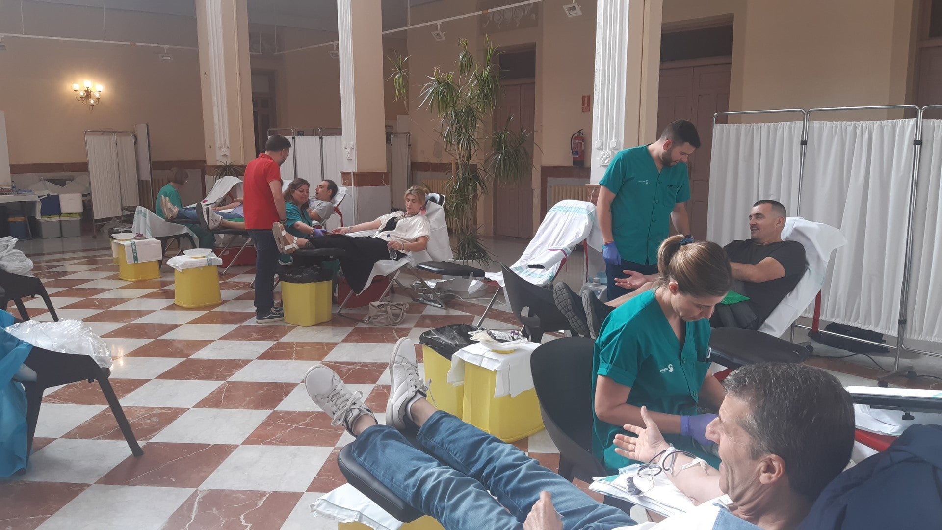 Ciudad Real acoge una maratón de donación de sangre para aumentar las reservas de cara a las navidades Ciudad Real acoge una maratón de donación de sangre para aumentar las reservas de cara a las navidades