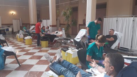 Marat&oacute;n de donaci&oacute;n de sangre en el Antiguo Casino de Ciudad Real