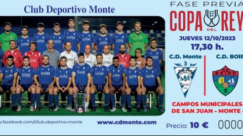 CD Monte - Boiro - Previa Copa del Rey