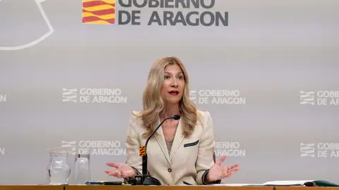 La vicepresidenta segunda, Mar Vaquero, en una comparecencia tras el Consejo de Gobierno La vicepresidenta segunda, Mar Vaquero, en una comparecencia tras el Consejo de Gobierno