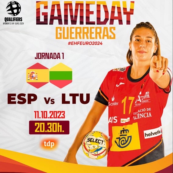 Las Guerreras enfrentan, hoy miércoles, su primer partido clasificatorio para el Europeo en Benidorm Las Guerreras enfrentan, hoy miércoles, su primer partido clasificatorio para el Europeo en Benidorm