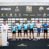 Miguel Indurain, Óscar Pereiro, Alberto Contador y Alejandro Valverde dan lustre a la fiesta del ciclismo en Ibiza