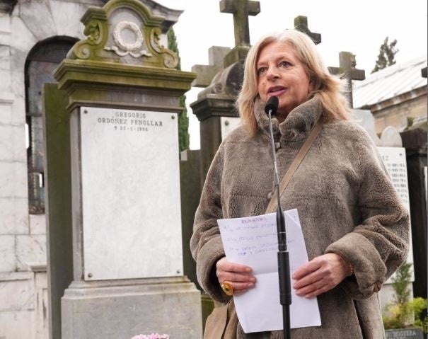 Consuelo Ordóñez vuelve a denunciar el uso del 'Que te vote Txapote': "Sus víctimas es lo último que les importa" Consuelo Ordóñez vuelve a denunciar el uso del 'Que te vote Txapote': "Sus víctimas es lo último que les importa"