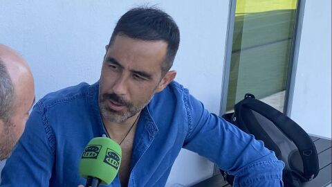 Claudio Bravo, durante la entrevista para Más de Uno Sevilla.