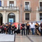  La Diputación duplica el número de perros y guías de la Unidad Canina de Búsqueda y Rescate