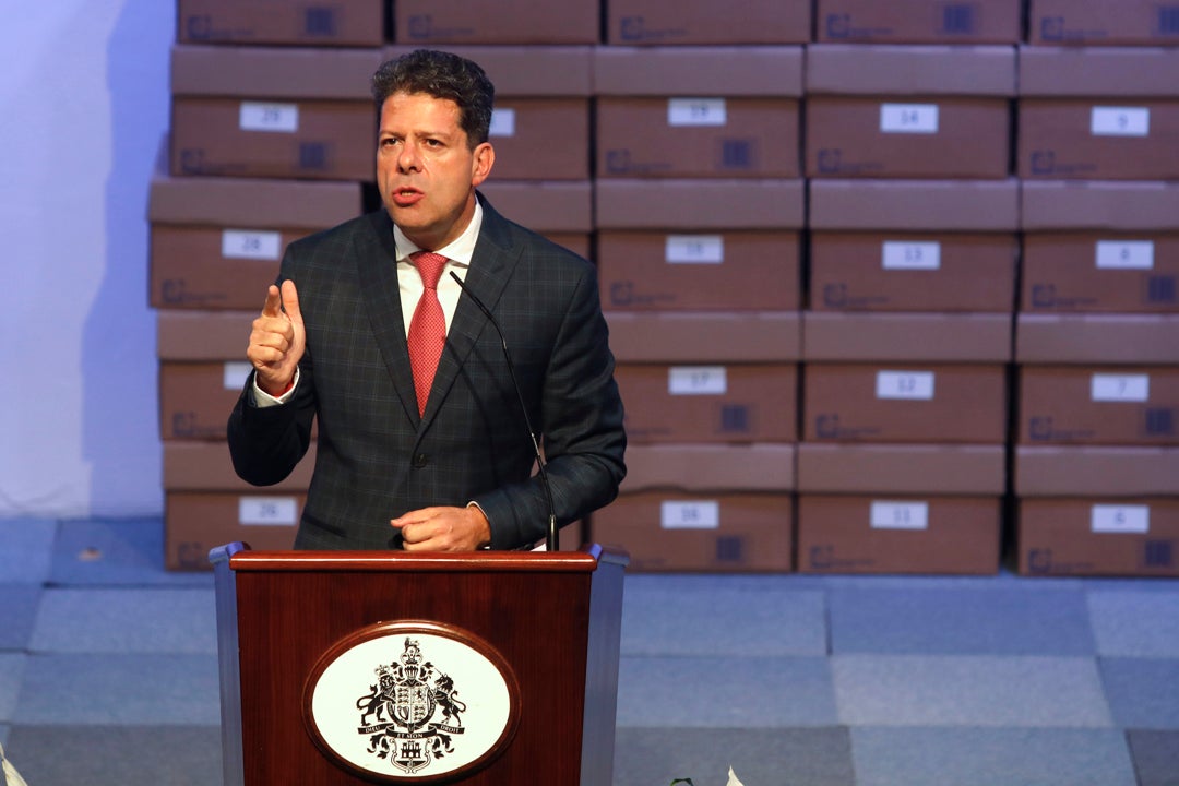 Fabian Picardo renueva por un cuarto mandato como ministro principal de Gibraltar Fabian Picardo renueva por un cuarto mandato como ministro principal de Gibraltar