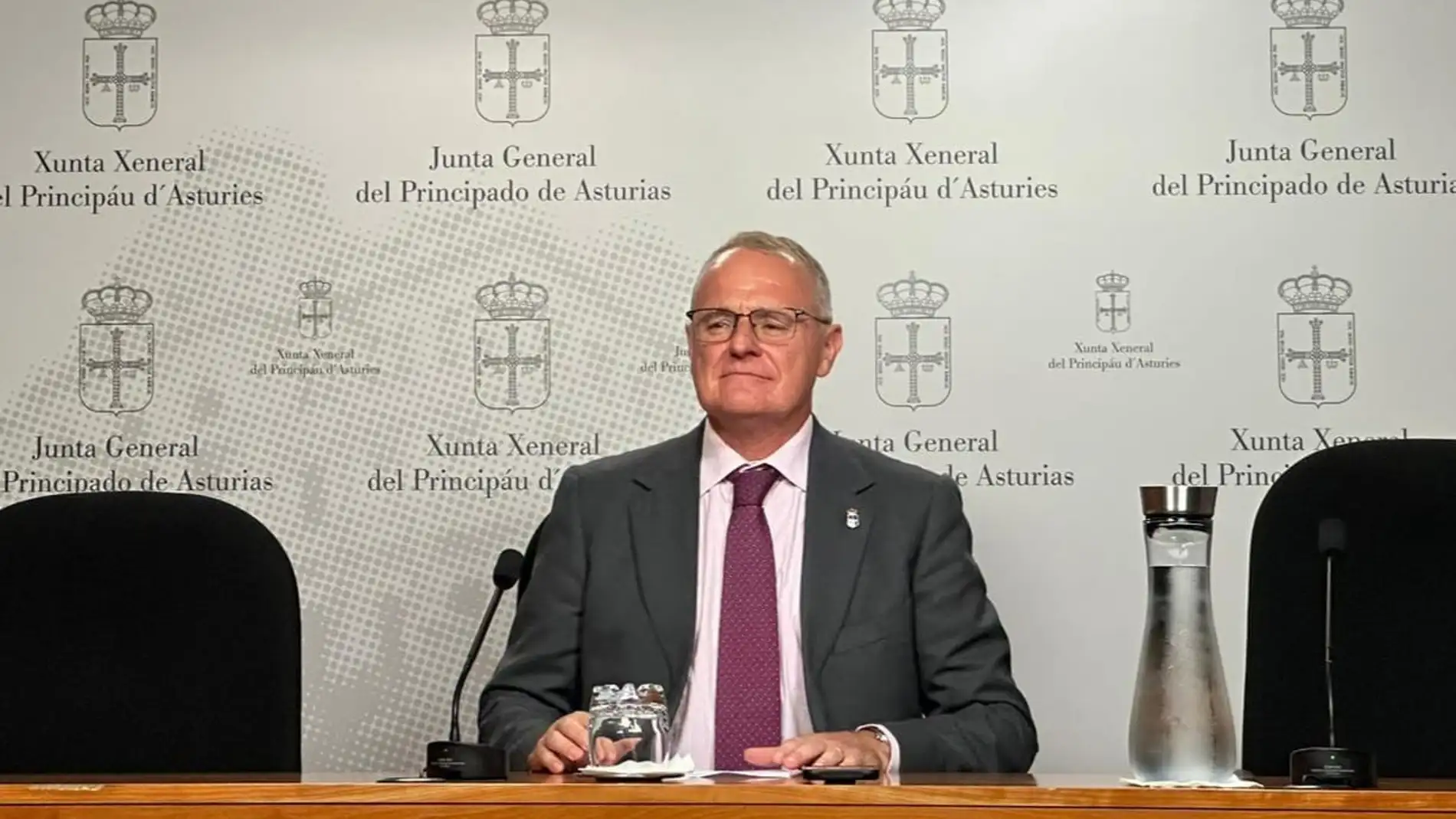 Diego Canga (PP) abandona la Junta General del Principado 