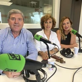 Sergio García, Maribel Luna y Pilar Rosas en 'La Tertulia de los Viernes' Sergio García, Maribel Luna y Pilar Rosas en 'La Tertulia de los Viernes'