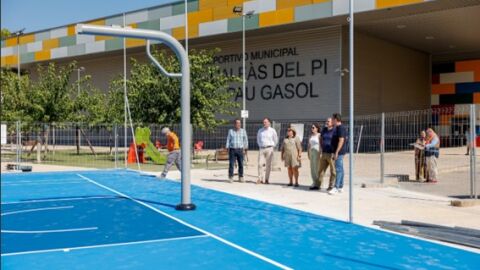 Pista multideporte junto al Pau Gasol de L'Alf&agrave;s