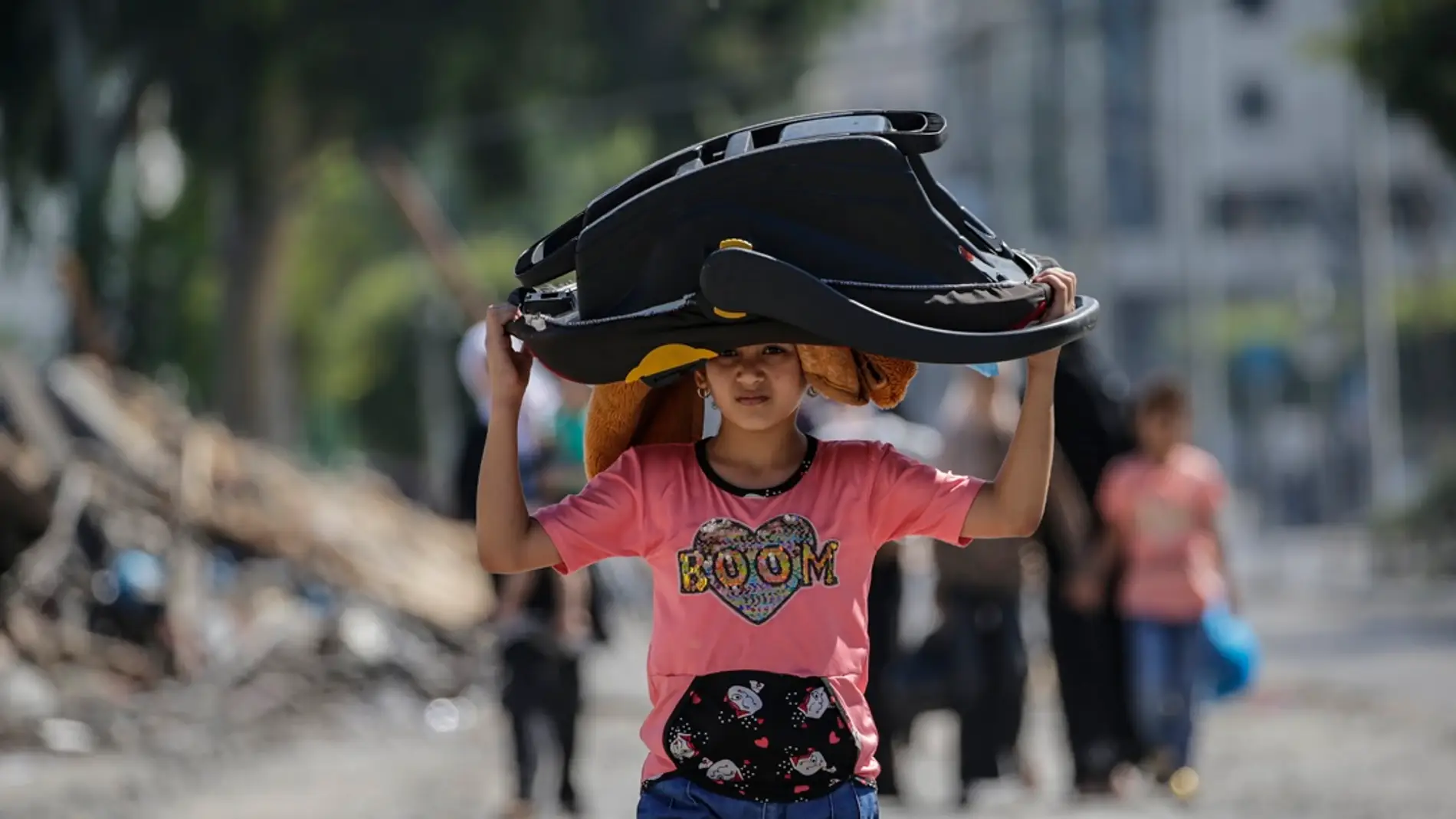 Unicef alerta de que a los niños de Gaza "se les acaba el tiempo" y pide "una pausa humanitaria inmediata"