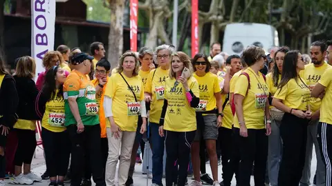 Participantes en la marcha Participantes en la marcha
