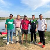 La selección extremeña logra la medalla de bronce por equipos en el Campeonato de España de Pesca celebrado en Mérida