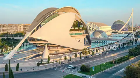 Ciudad de las Artes y de las Ciencias en Valencia Ciudad de las Artes y de las Ciencias en Valencia