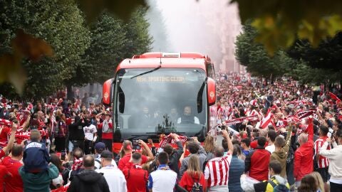 Recibimiento al Sporting