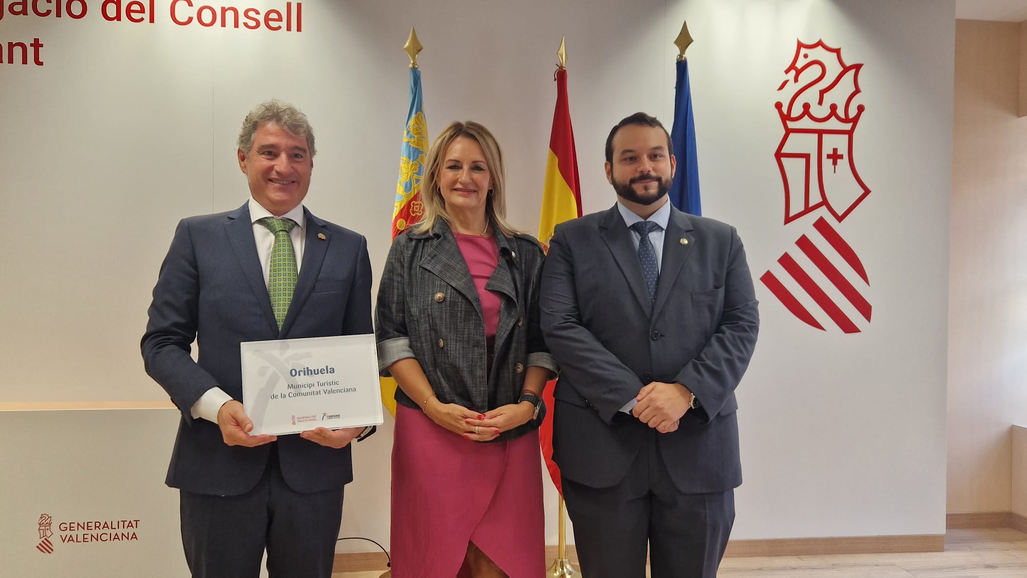 Orihuela recoge la distinción de "Municipio Turístico de Relevancia de la Comunidad Valenciana" Orihuela recoge la distinción de "Municipio Turístico de Relevancia de la Comunidad Valenciana"