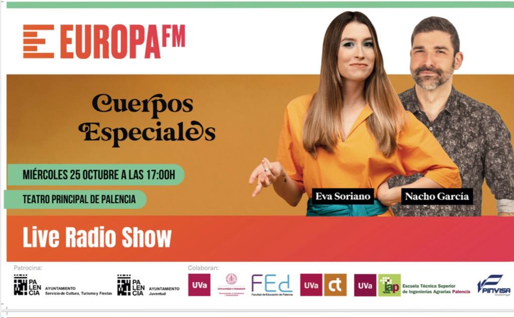 'Cuerpos Especiales' llega a Palencia el 25 de octubre con Eva Soriano y Nacho García 'Cuerpos Especiales' llega a Palencia el 25 de octubre con Eva Soriano y Nacho García