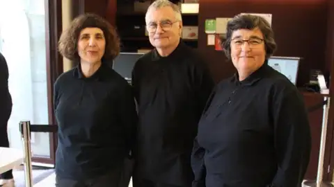 Olga Jiménez, Albert Albà i Núria Benedicto Olga Jiménez, Albert Albà i Núria Benedicto