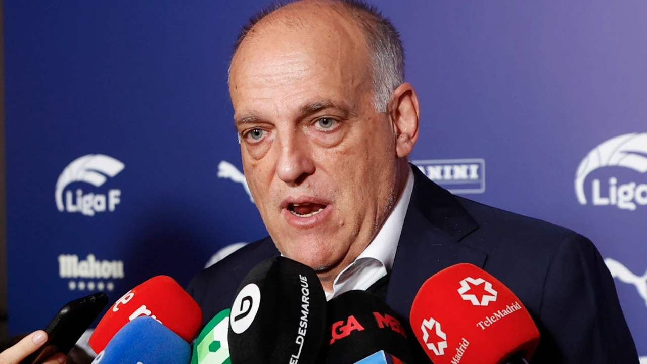 Tebas: "La relación con la RFEF ha mejorado"