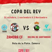 Zamora-Racing Santander Copa del Rey