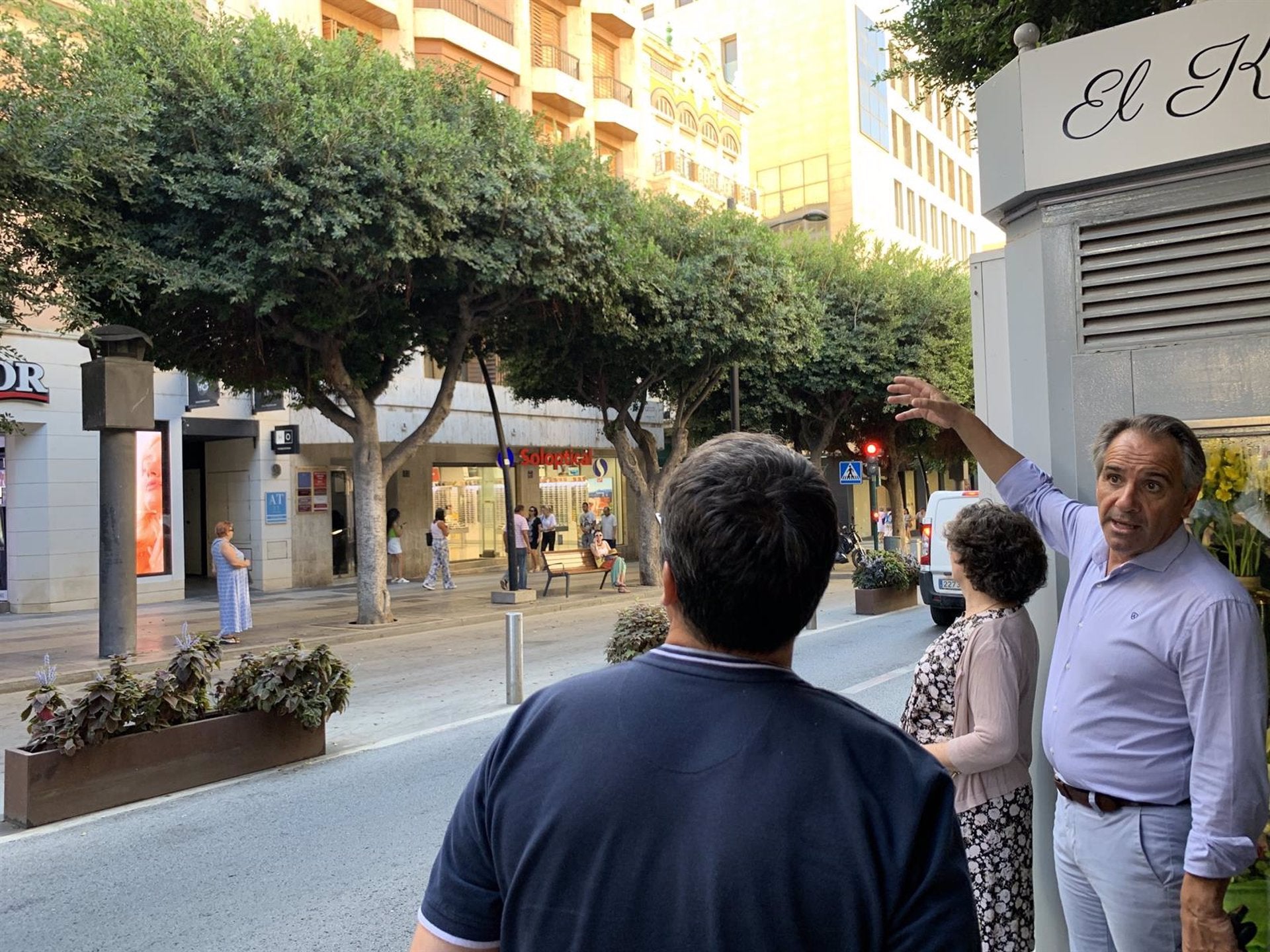 Corte total del Paseo de Almería desde hoy hasta el viernes Corte total del Paseo de Almería desde hoy hasta el viernes