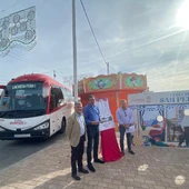 Félix Romero y Javier García con lanzadera Feria San Pedro Félix Romero y Javier García con lanzadera Feria San Pedro