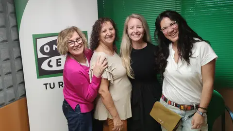 Visítanos África Rodríguez, responsable de “Anceu Coliving”, Alcira Mera, veciña de Ponte Caldelas e usuaria de Anceu; e Reni Horvath, unha das mulleres estranxeiras que está compartindo o seu proxecto empresarial en Anceu: “Balance&Core” e Ana Santos Buscar o benestar no noso lugar de traballo é posible