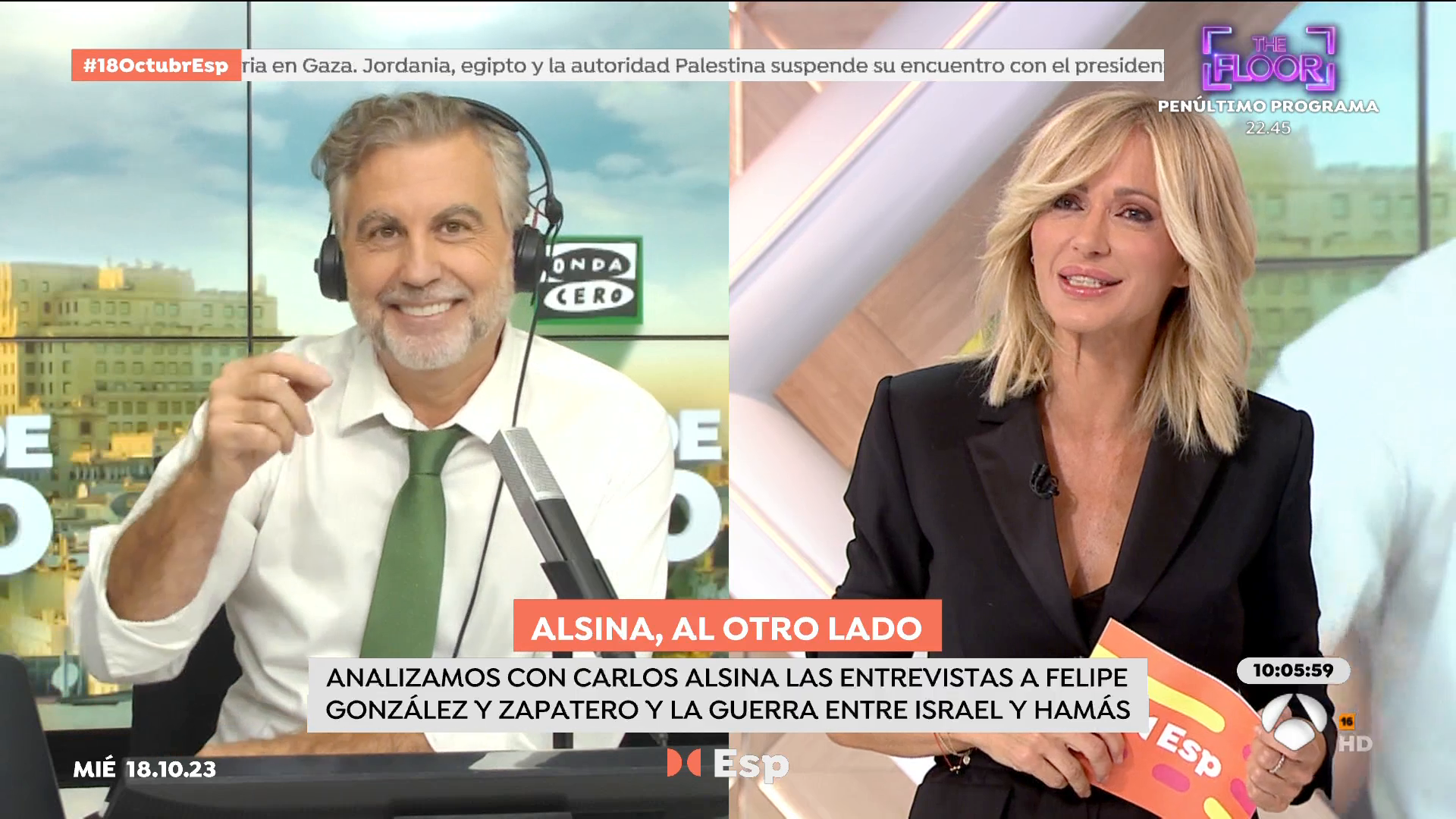 Alsina, sobre la entrevista a Zapatero: "No convoco a nadie para que opine sobre una entrevista que le hice a otra persona" Alsina, sobre la entrevista a Zapatero: "No convoco a nadie para que opine sobre una entrevista que le hice a otra persona"