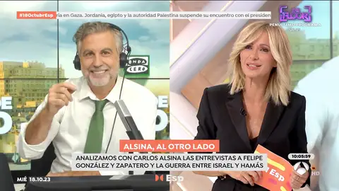 Alsina en Espejo Público MÁS DE UNO