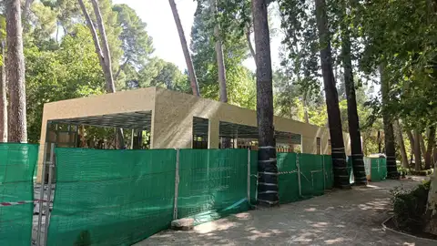 Obras del Refrescante del parque Abelardo Sánchez Obras del Refrescante del parque Abelardo Sánchez