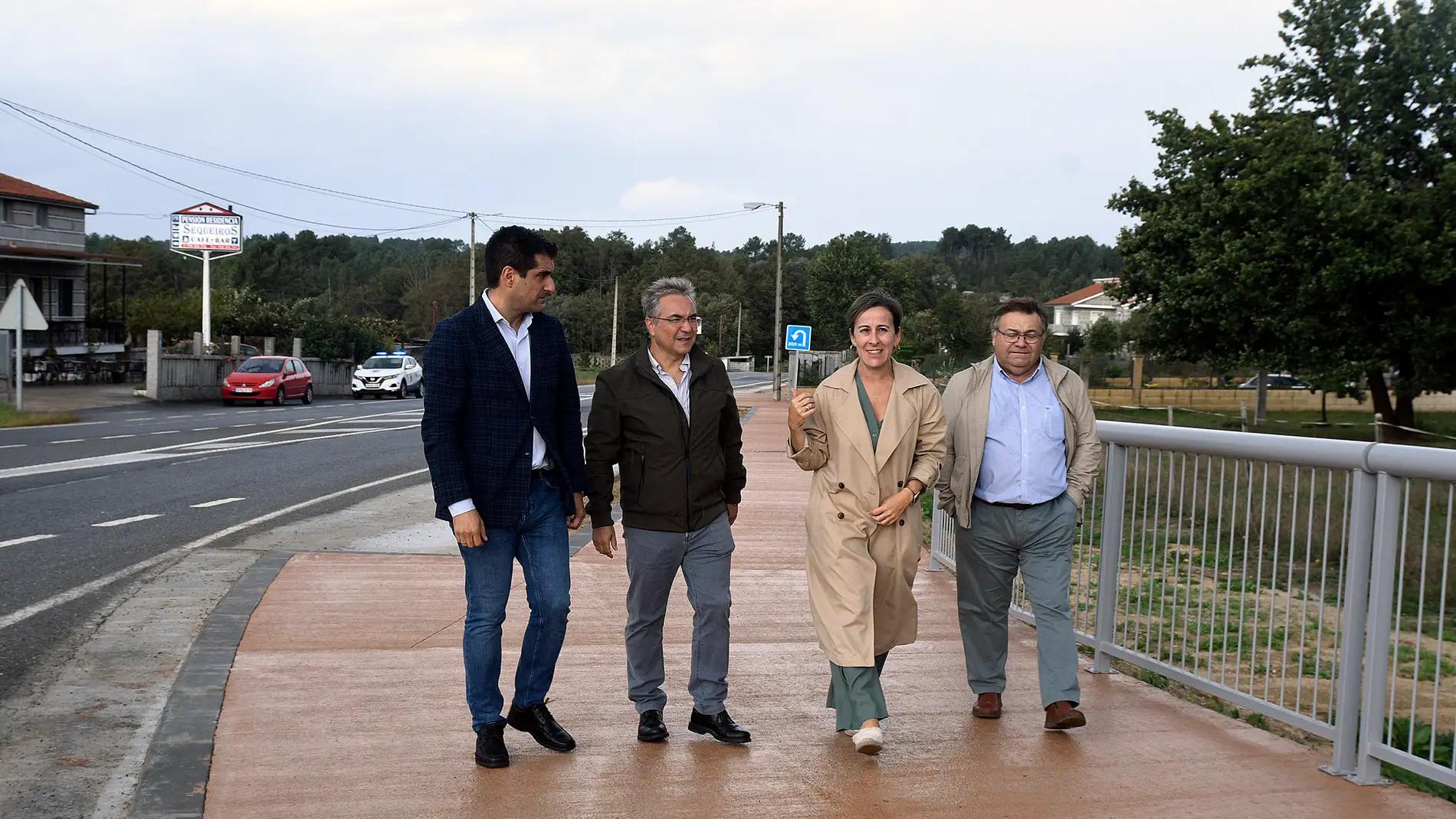 Nova senda peonil que unirá os concello de Pereiro, Paderne e San Cibrao