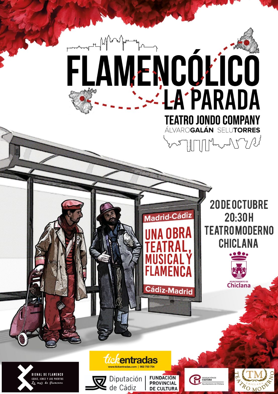 'Flamencólico. La parada': una forma 'distinta de hacer flamenco' llega a Chiclana por la Bienal 'Flamencólico. La parada': una forma 'distinta de hacer flamenco' llega a Chiclana por la Bienal