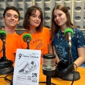 Daniel Torres, María Losa y María Rochina, del Grupo Espiga de Sagunto