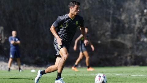 Entrenamiento de la UD Las Palmas