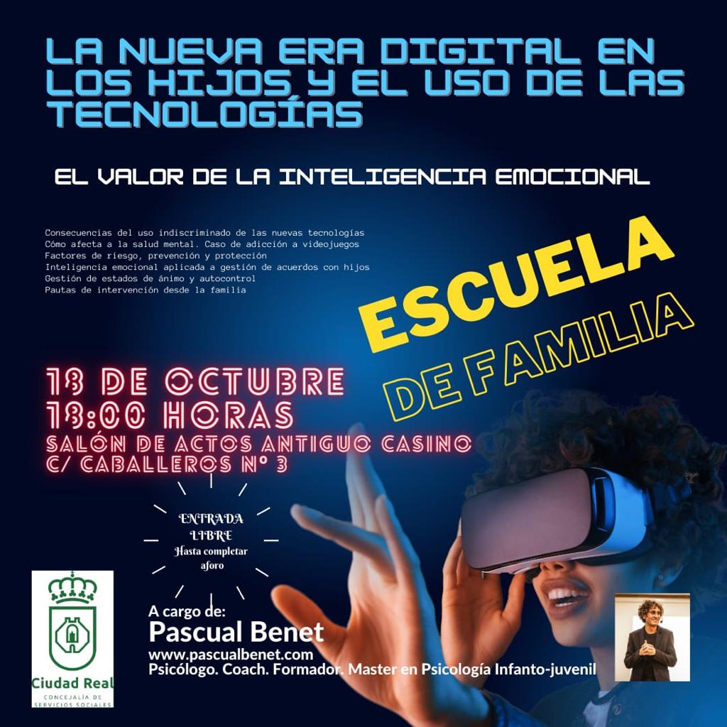 Este miércoles se inicia en Ciudad Real la escuela de familia Este miércoles se inicia en Ciudad Real la escuela de familia