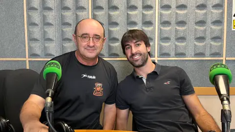 Josep Màñez y Jorge Jodar, del Bàsquet Morvedre Josep Màñez y Jorge Jodar, del Bàsquet Morvedre