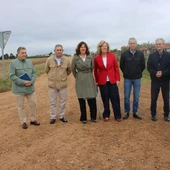 Blanca Fernández ha visitado el arreglo de los caminos del Vicario Blanca Fernández ha visitado el arreglo de los caminos del Vicario