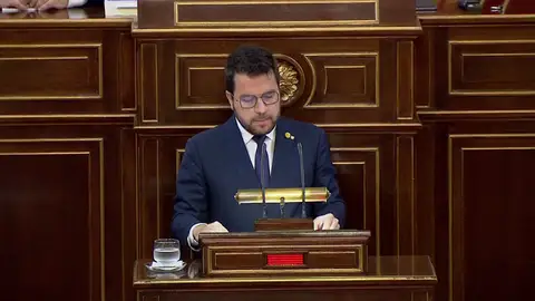 Aragonès: "La amnistía es el punto de partida de un camino cuyo destino es el referéndum" Aragonès: "La amnistía es el punto de partida de un camino cuyo destino es el referéndum"